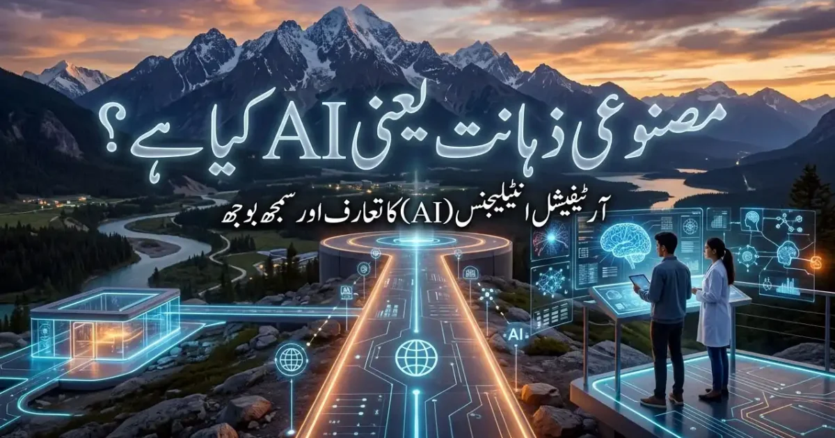 مصنوعی ذہانت یعنی AI کیا ہے