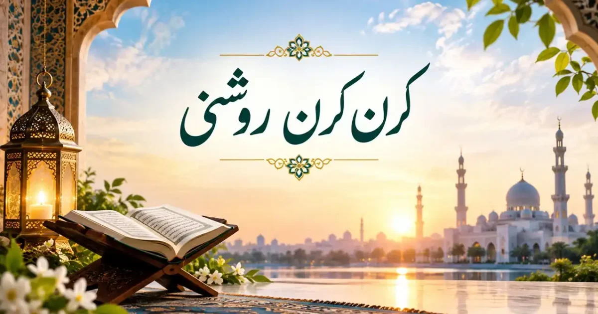 کرن کرن روشنی